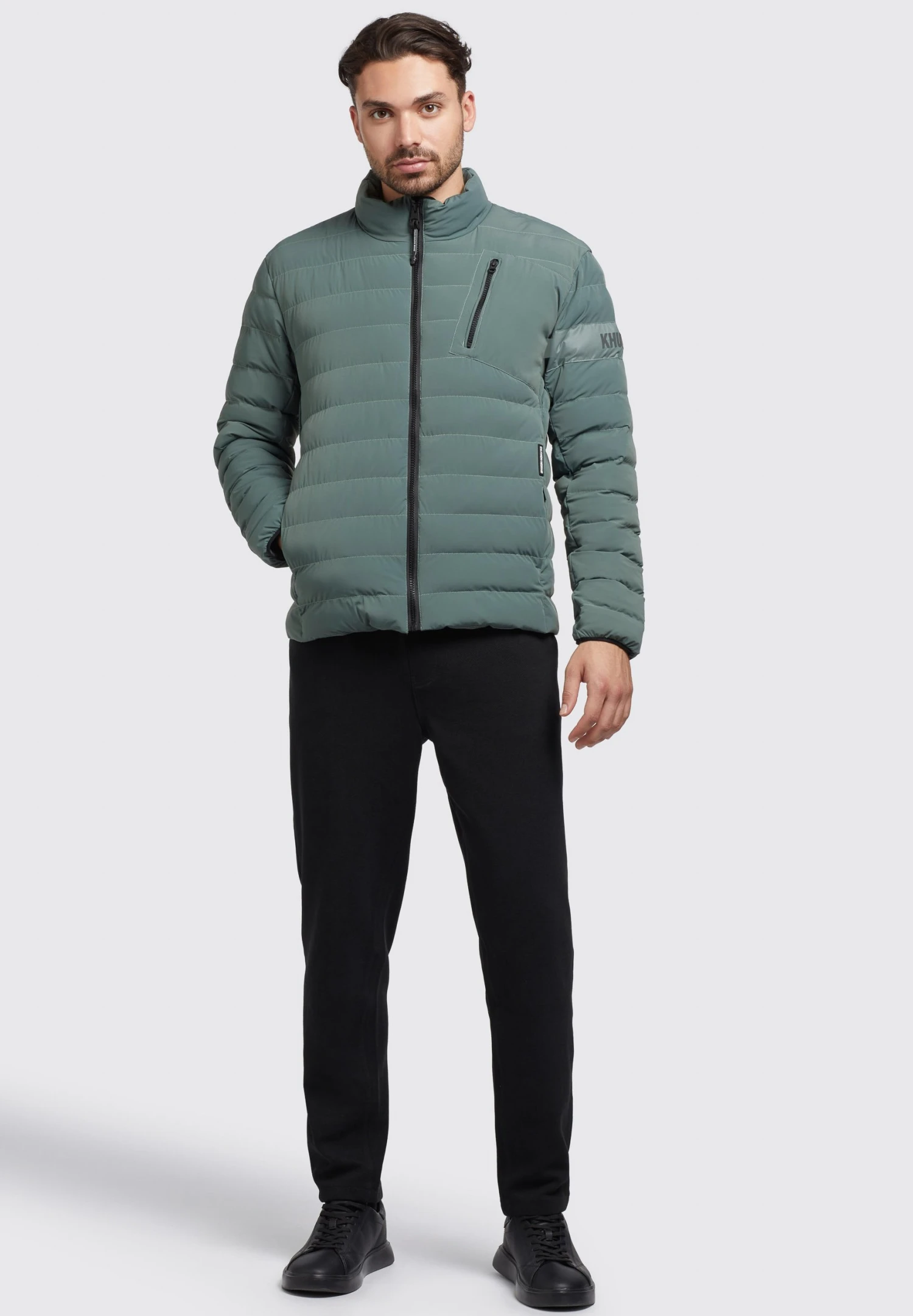 Khujo Percy Matt - Winterjas - Türkis 2 Khujo Percy Matt - Winterjas - Türkis - Afbeelding 2