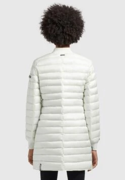 Khujo Greta Shiny - Jas - Cremeweiß -Khujo Winkel 00db0aa81a514159a09cb1ca8eb907f9