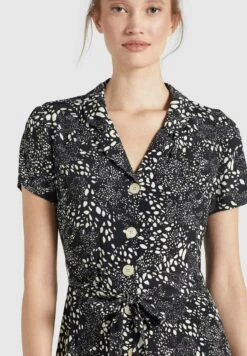 Khujo Goya - Blousejurk - Schwarz Weiß Gemustert 15 Khujo Goya - Blousejurk - Schwarz Weiß Gemustert -Khujo Winkel 051c340e9bbc46bfa39a80e27732d9e7