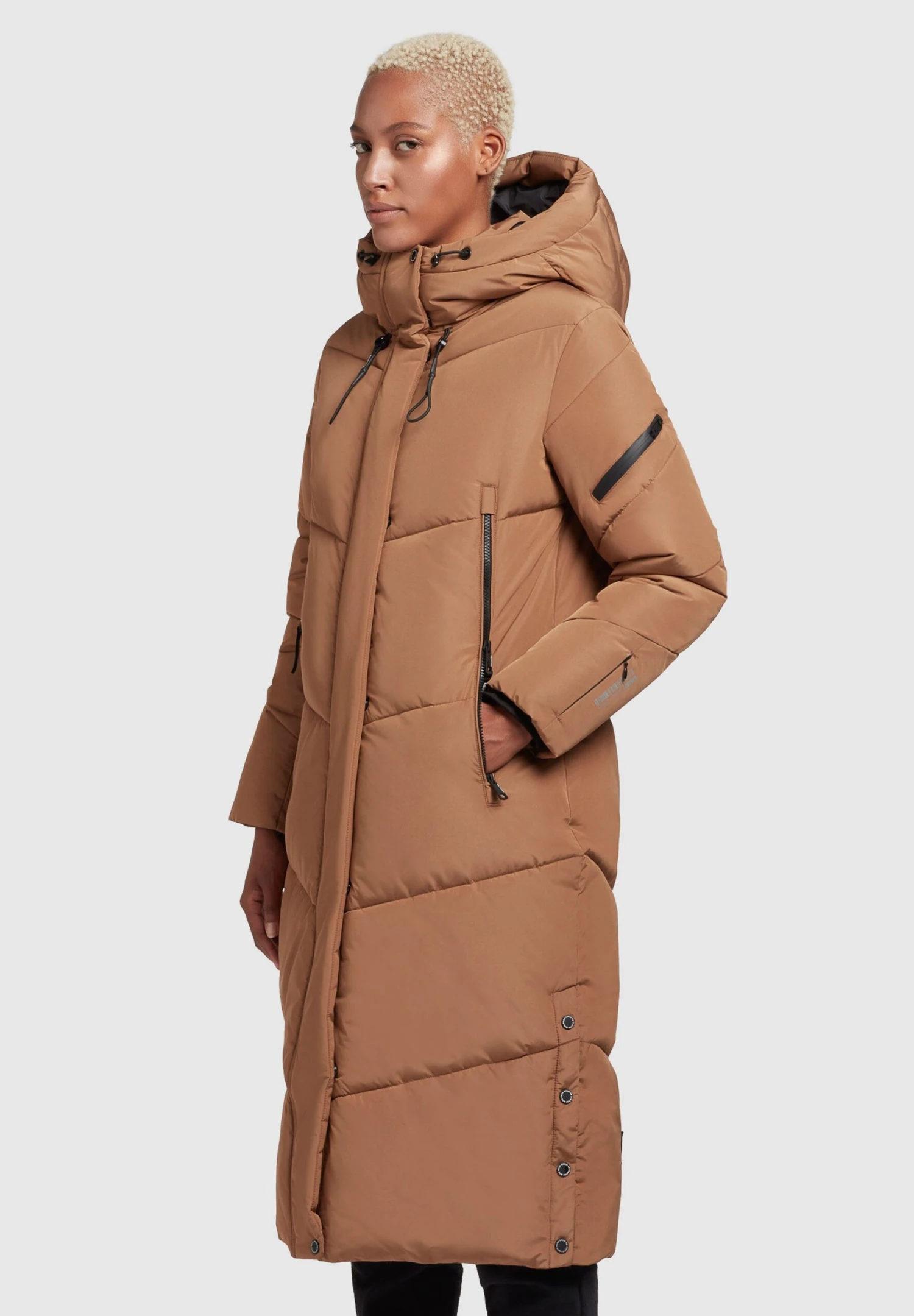 Khujo Sonje3 - Winterjas - Ocker 4 Khujo Sonje3 - Winterjas - Ocker - Afbeelding 4