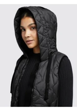 Khujo Malin - Bodywarmer - Schwarz -Khujo Winkel 0ee69fa1d9cd443992b39fb1131d7f58