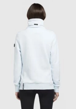 Khujo Tosta - Sweater Met Rits - Hellblau -Khujo Winkel 103f5e9189f94ef09a878cd4d11f1d9e