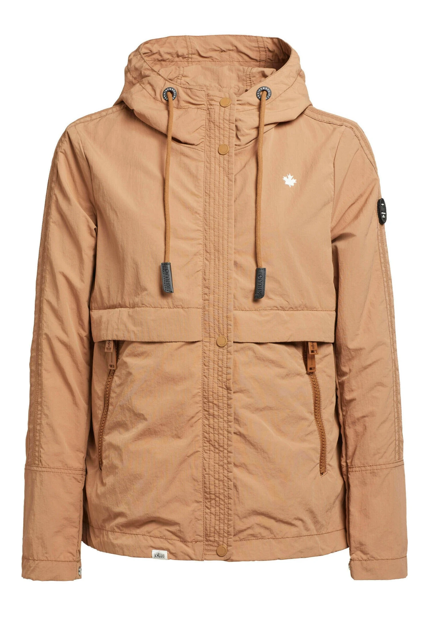 Khujo Zahira3 - Lichte Jas - Toffee 8 Khujo Zahira3 - Lichte Jas - Toffee - Afbeelding 8