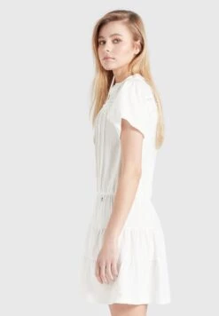 Khujo Kapua - Jurk - Weiß -Khujo Winkel 1775575eae06460a9889f491ca7d31ed