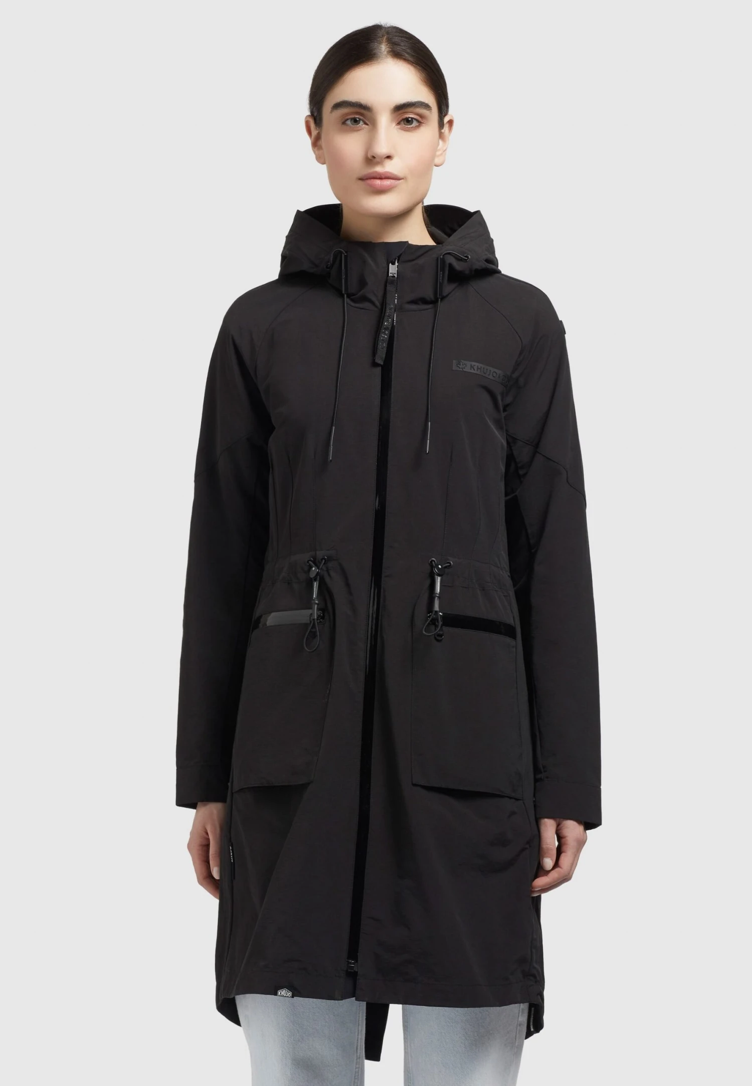 Khujo Levane - Regenjas - Schwarz 1 Khujo Levane - Regenjas - Schwarz