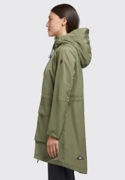Khujo Mantel Ging - Halflange Jas - Olivgrün -Khujo Winkel 2162e707c4fe4de7917986b4bfe2a85b