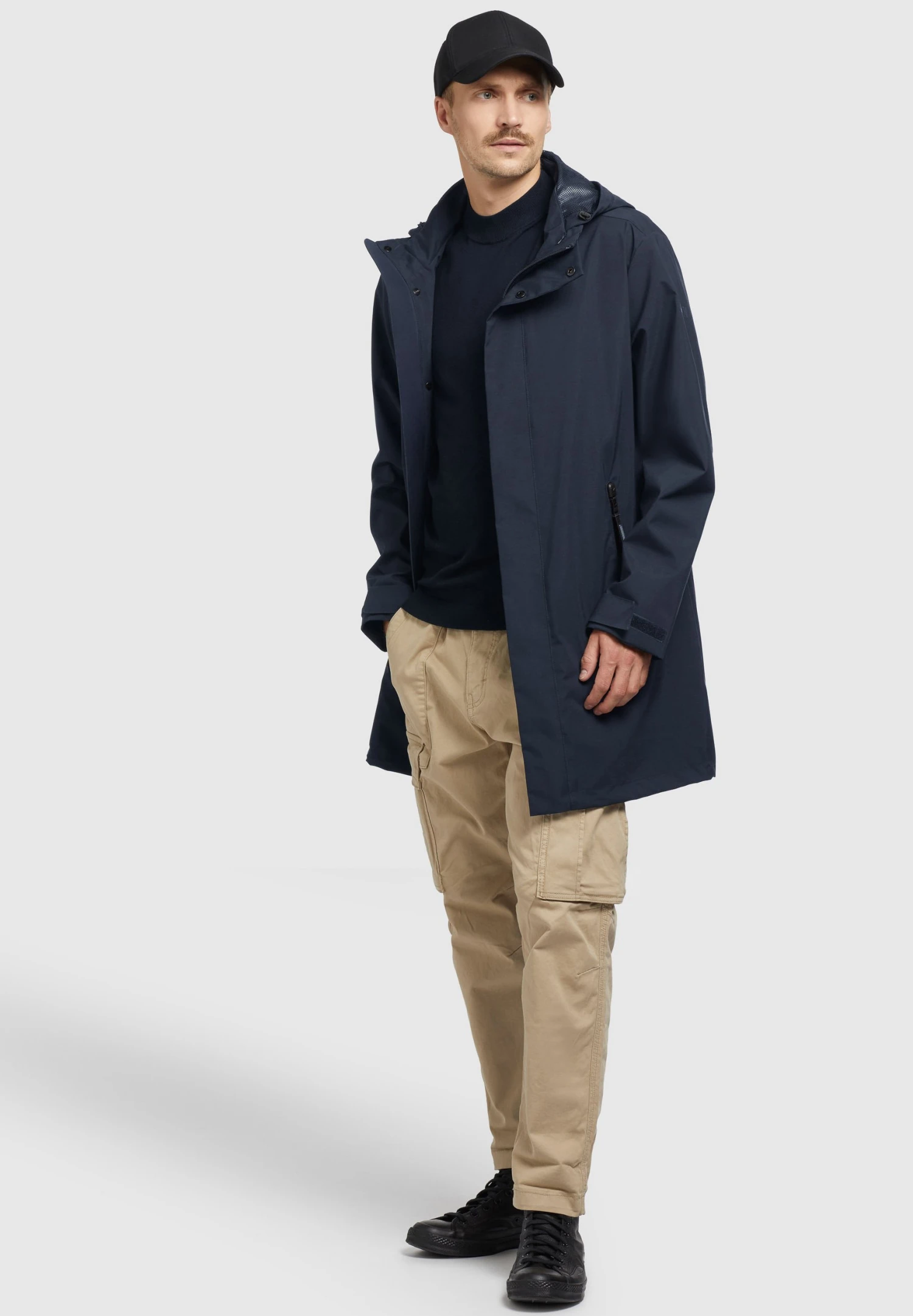 Khujo York - Regenjas - Dunkelblau 7 Khujo York - Regenjas - Dunkelblau - Afbeelding 7