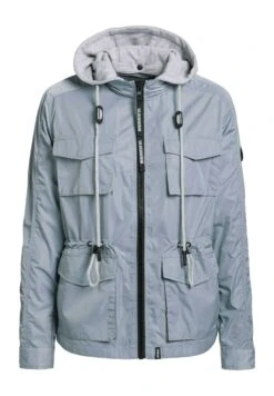 Khujo Flames - Lichte Jas - Blaugrau Hell -Khujo Winkel 271ec0f1b79d480f9e8b77e0131edb46