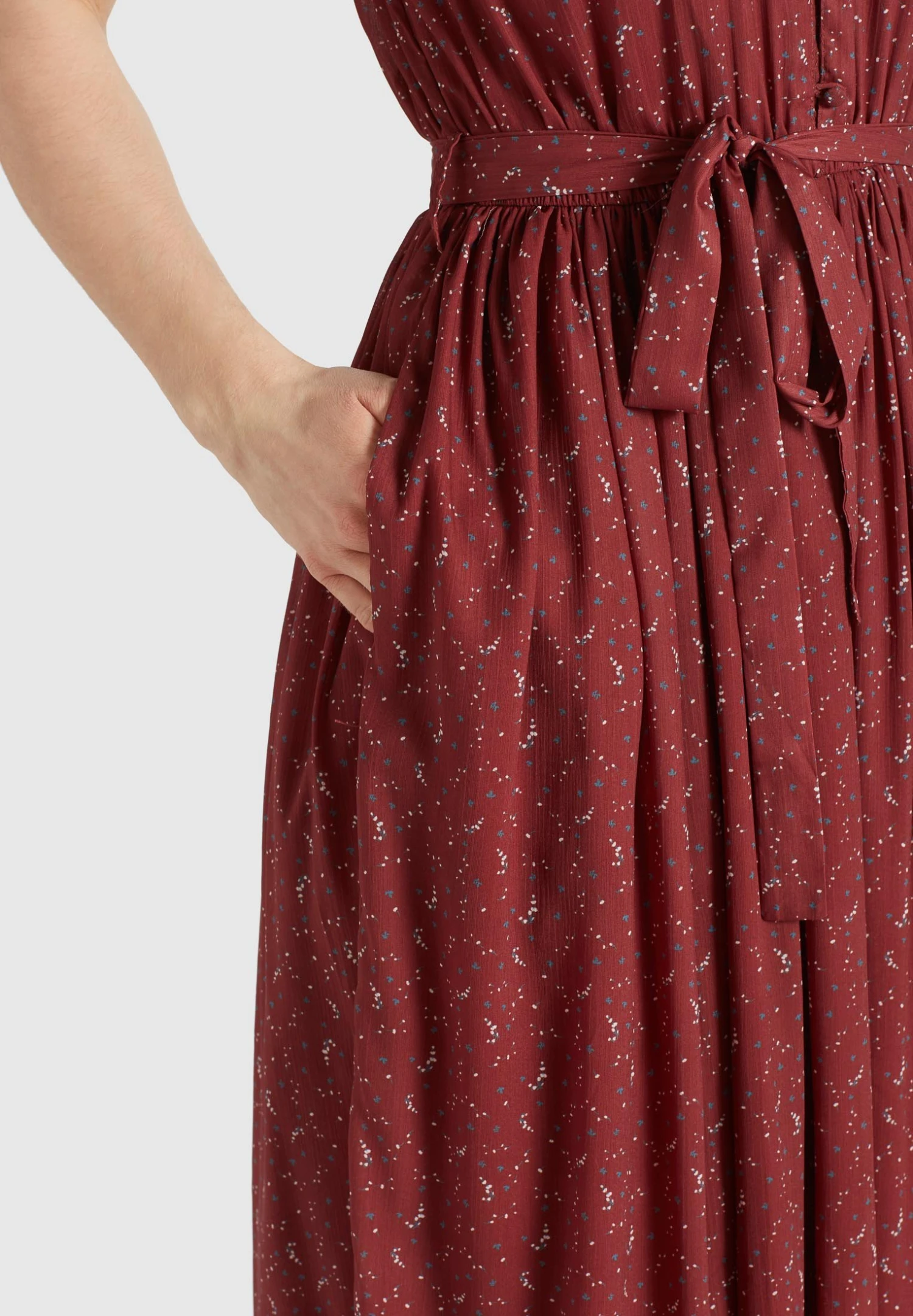 Khujo Louanna - Jumpsuit - Red 6 Khujo Louanna - Jumpsuit - Red - Afbeelding 6