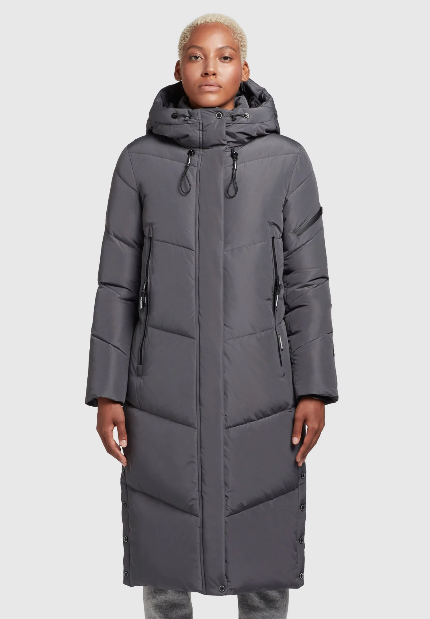 Khujo Sonje3 - Winterjas - Anthrazit 1 Khujo Sonje3 - Winterjas - Anthrazit