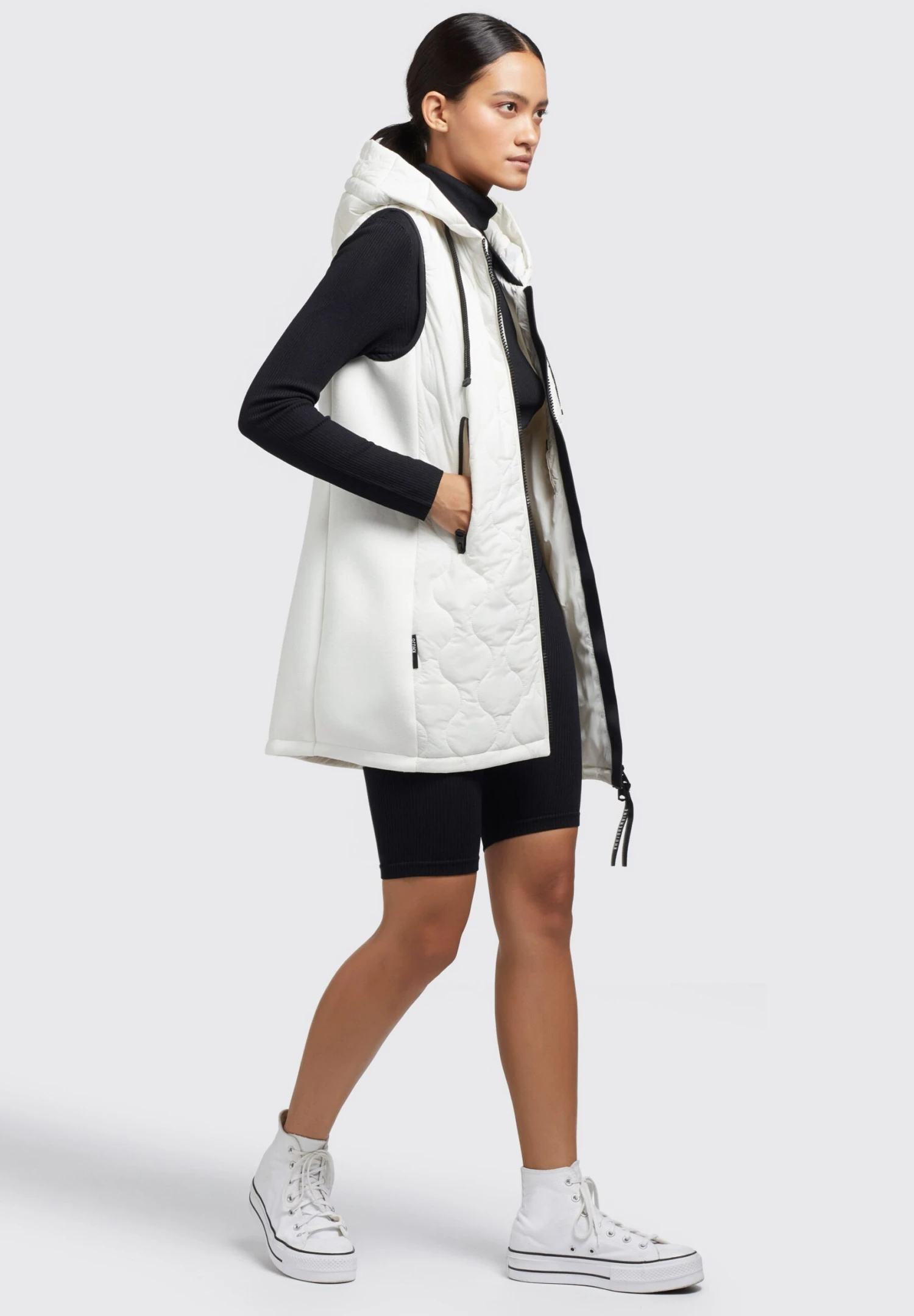 Khujo Malin - Bodywarmer - Naturweiß 4 Khujo Malin - Bodywarmer - Naturweiß - Afbeelding 4