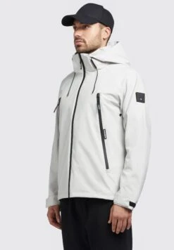 Khujo Adam - Regenjas - Hellgrau -Khujo Winkel 36825a6253be408b98cf45ceabbf79ca