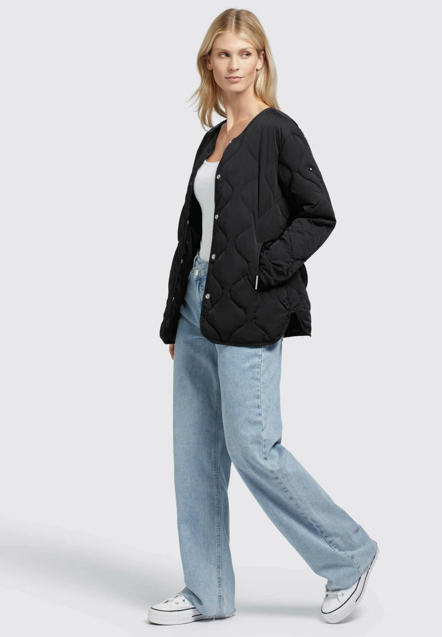 Khujo Yuna - Jas - Schwarz 5 Khujo Yuna - Jas - Schwarz - Afbeelding 5