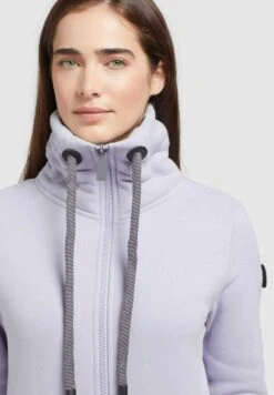 Khujo Tosta - Sweater Met Rits - Flieder -Khujo Winkel 3fa22149659d4d72825ca01fbdc38c55