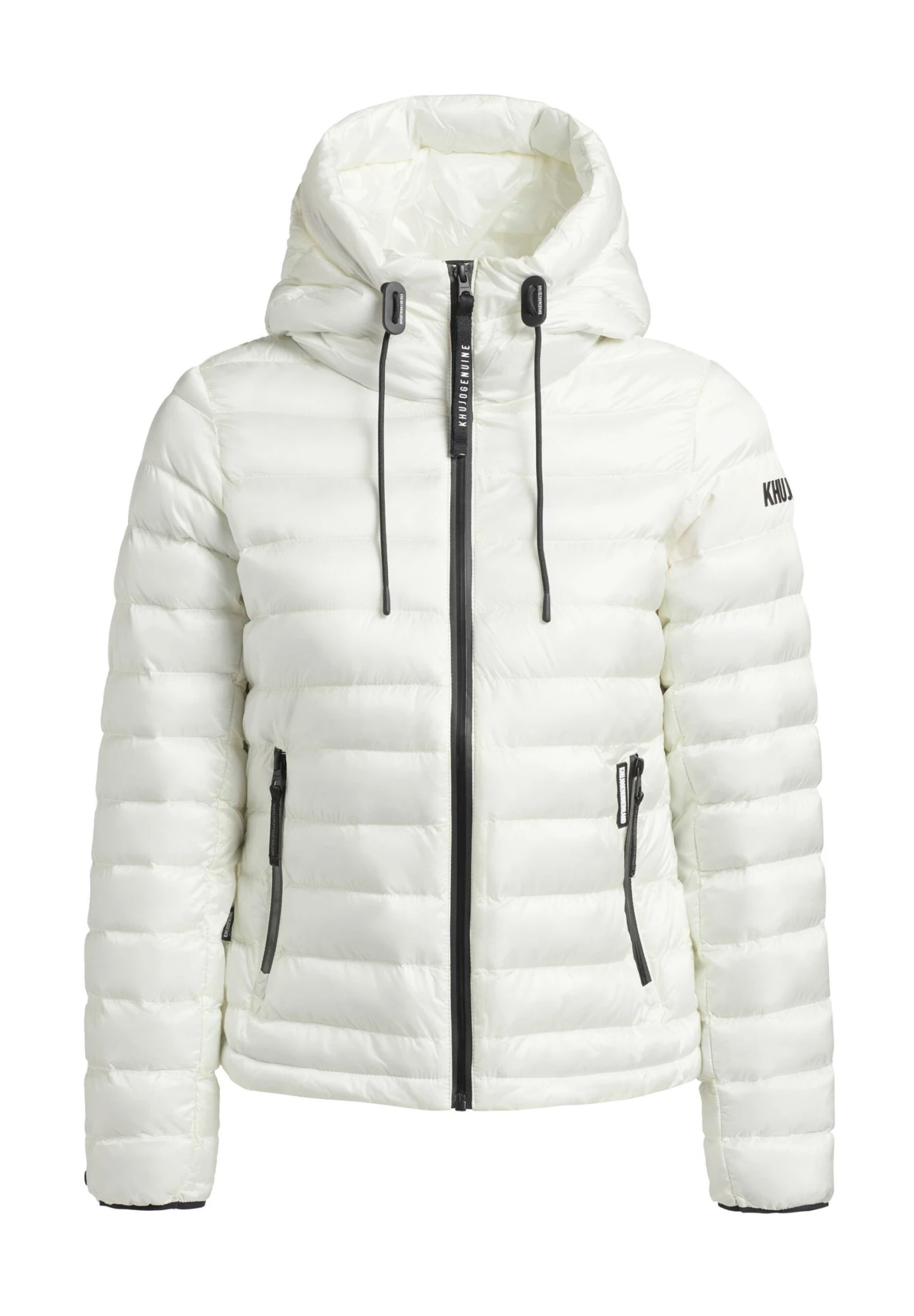 Khujo Lovina4 Shiny - Jas - Cremeweiß 8 Khujo Lovina4 Shiny - Jas - Cremeweiß - Afbeelding 8