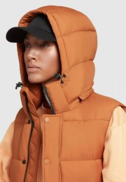 Khujo Magneta Matt - Bodywarmer - Orangebraun -Khujo Winkel 41eee1be75764df294e94b5c4e4dd5a3