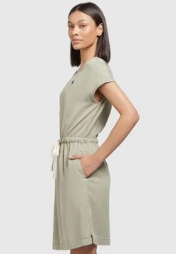 Khujo Hediye - Jurk - Oliv -Khujo Winkel 46e8a03132654e72a67e5d3cdedd60c6