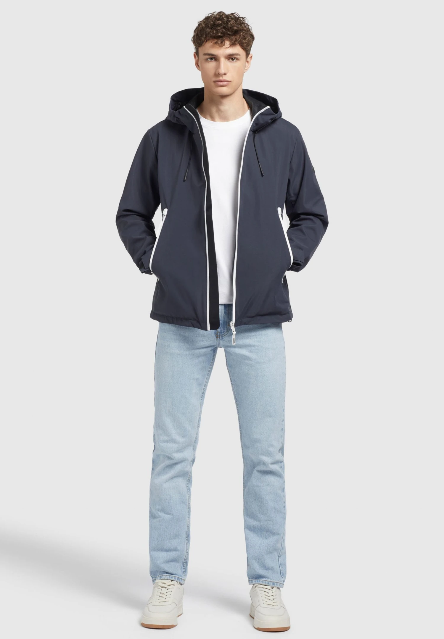 Khujo Neal - Outdoorjas - Dunkelblau 7 Khujo Neal - Outdoorjas - Dunkelblau - Afbeelding 7