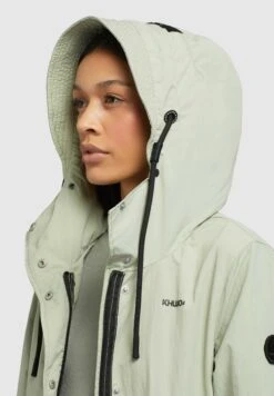 Khujo Adda - Halflange Jas - Blassgrün -Khujo Winkel 4cd7a195cfdf4272a2095a462d8c6fa6