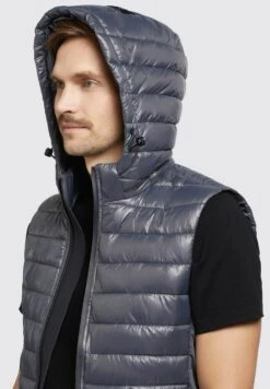 Khujo Wemo Shiny - Bodywarmer - Grau -Khujo Winkel 55ba60a37c0b448e88b06e840e35e663