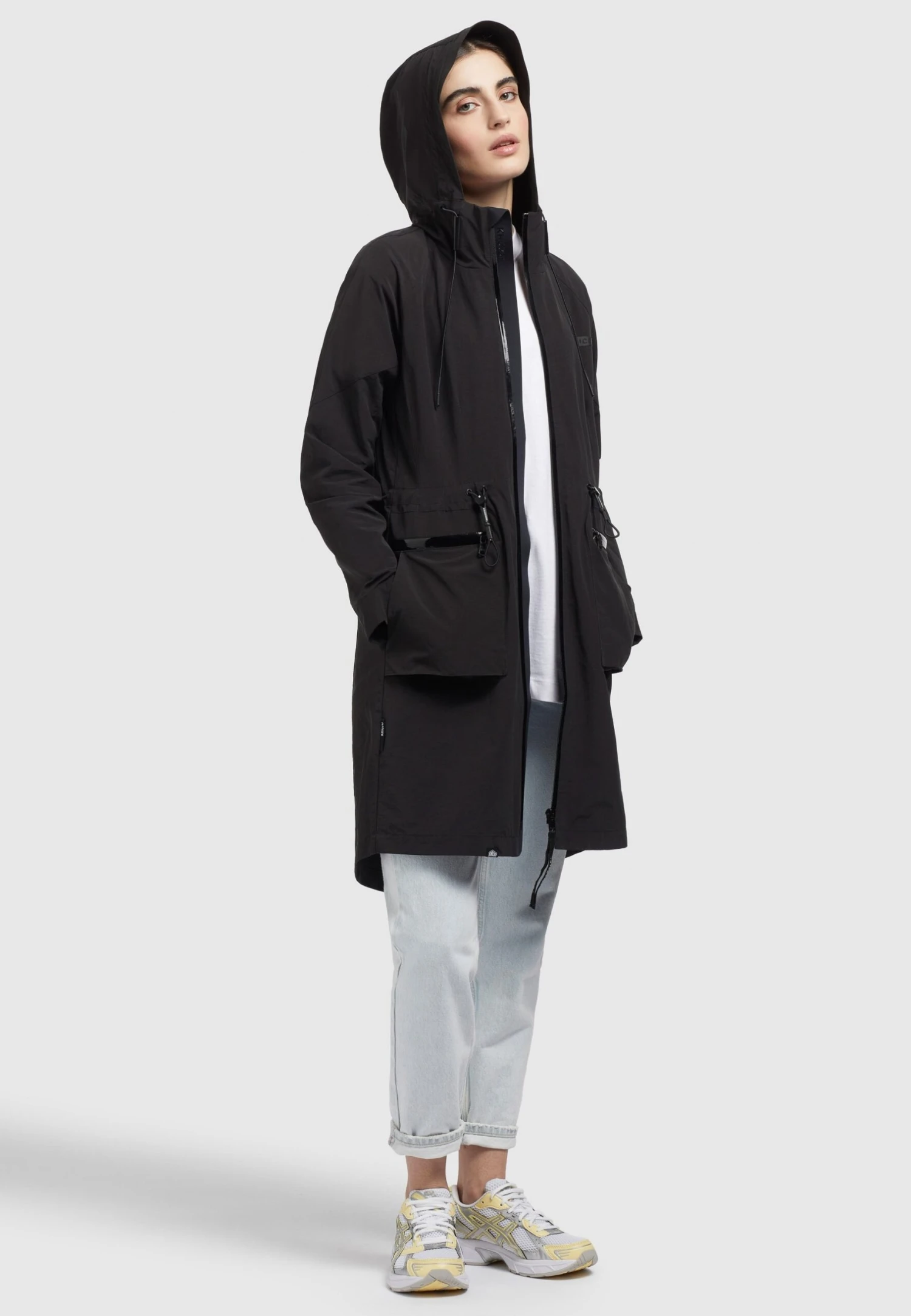 Khujo Levane - Regenjas - Schwarz 7 Khujo Levane - Regenjas - Schwarz - Afbeelding 7