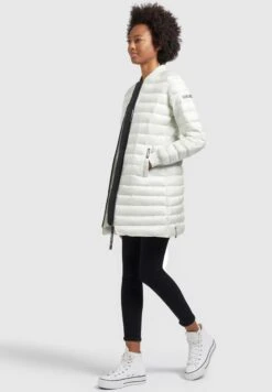 Khujo Greta Shiny - Jas - Cremeweiß -Khujo Winkel 6113cdd9a6d0405895aeaf8b65ed6d94