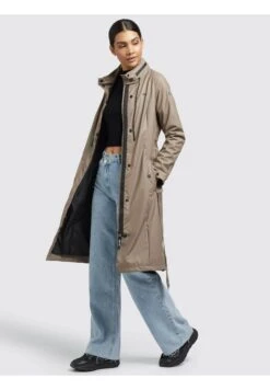 Khujo Mantel Glenna2 - Trenchcoat - Blassbraun -Khujo Winkel 62c759536e5146fbad4c839ed5e5ca20