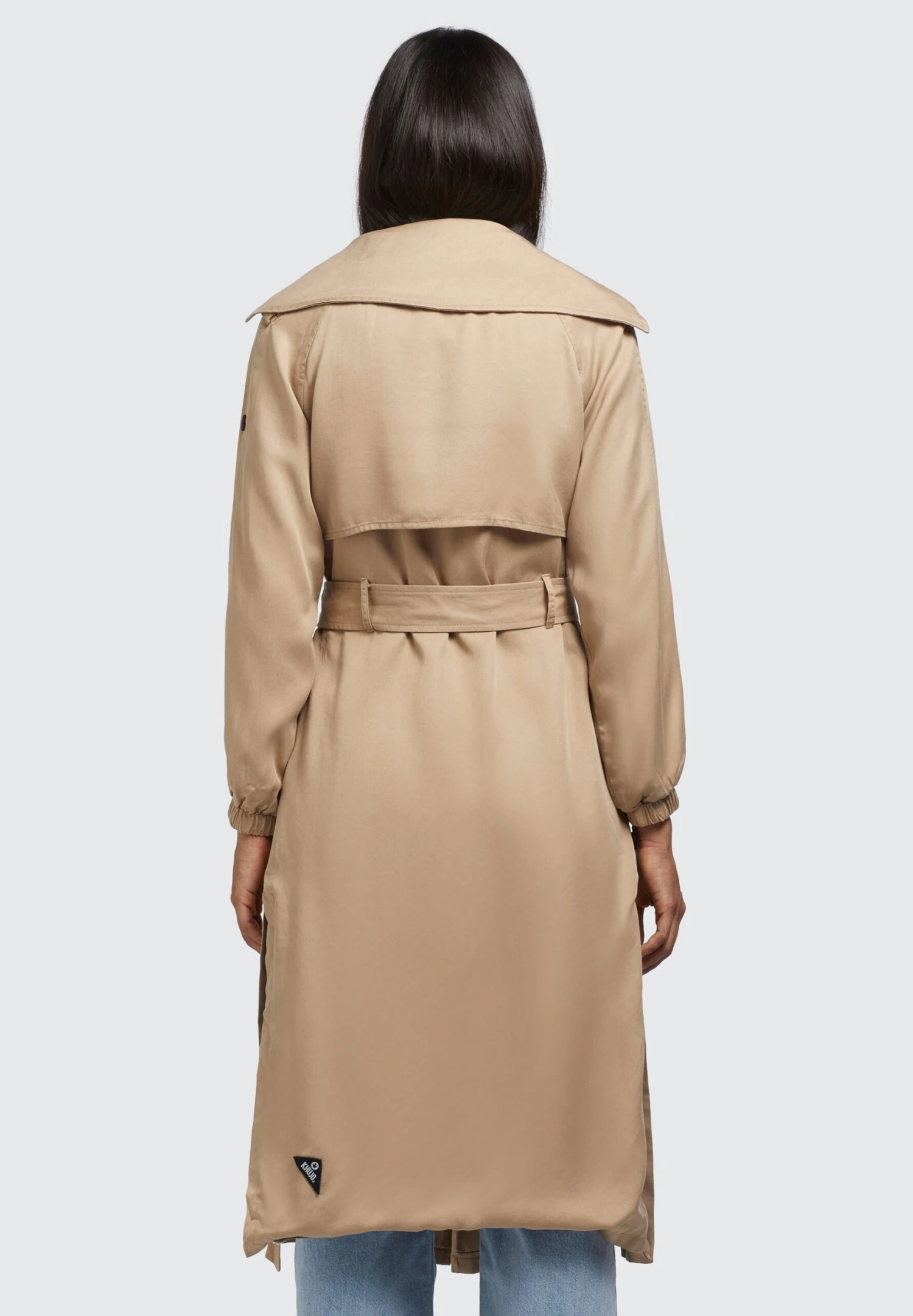 Khujo Garda - Trenchcoat - Beige 3 Khujo Garda - Trenchcoat - Beige - Afbeelding 3