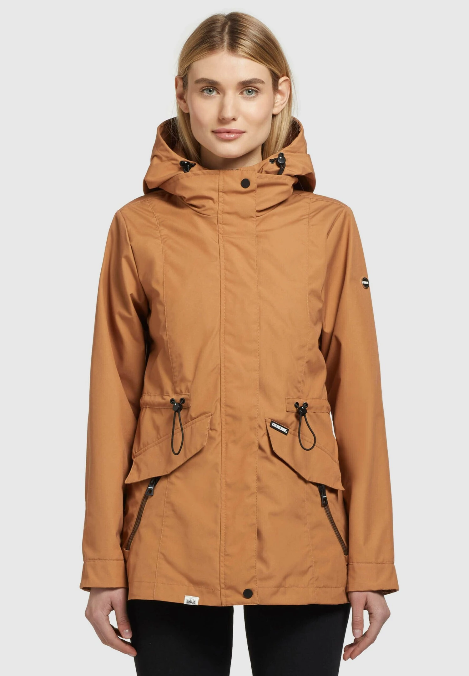 Khujo Felina - Regenjas - Toffee 1 Khujo Felina - Regenjas - Toffee