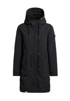 Khujo Adda - Halflange Jas - Schwarz -Khujo Winkel 71ba62a874424428a8172635c4653655