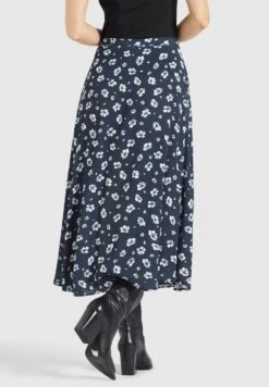 Khujo Hepke - A-Lijn Rok - Blau-Weiß Geblümt 12 Khujo Hepke - A-Lijn Rok - Blau-Weiß Geblümt -Khujo Winkel 7301bb1085ed420dbc5611b2e1d354f7