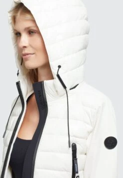 Khujo Dalis Shiny - Jas - Cremeweiß -Khujo Winkel 73b2e462d0044942b12e4f2ea97ed8a2