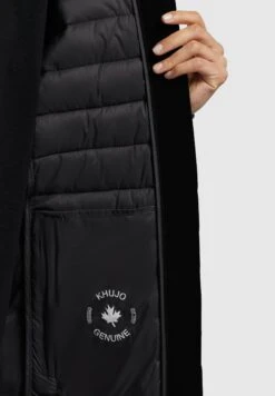 Khujo Ruth Matt - Winterjas - Schwarz -Khujo Winkel 74206a80486b4b2f88571b1278ab0ff5
