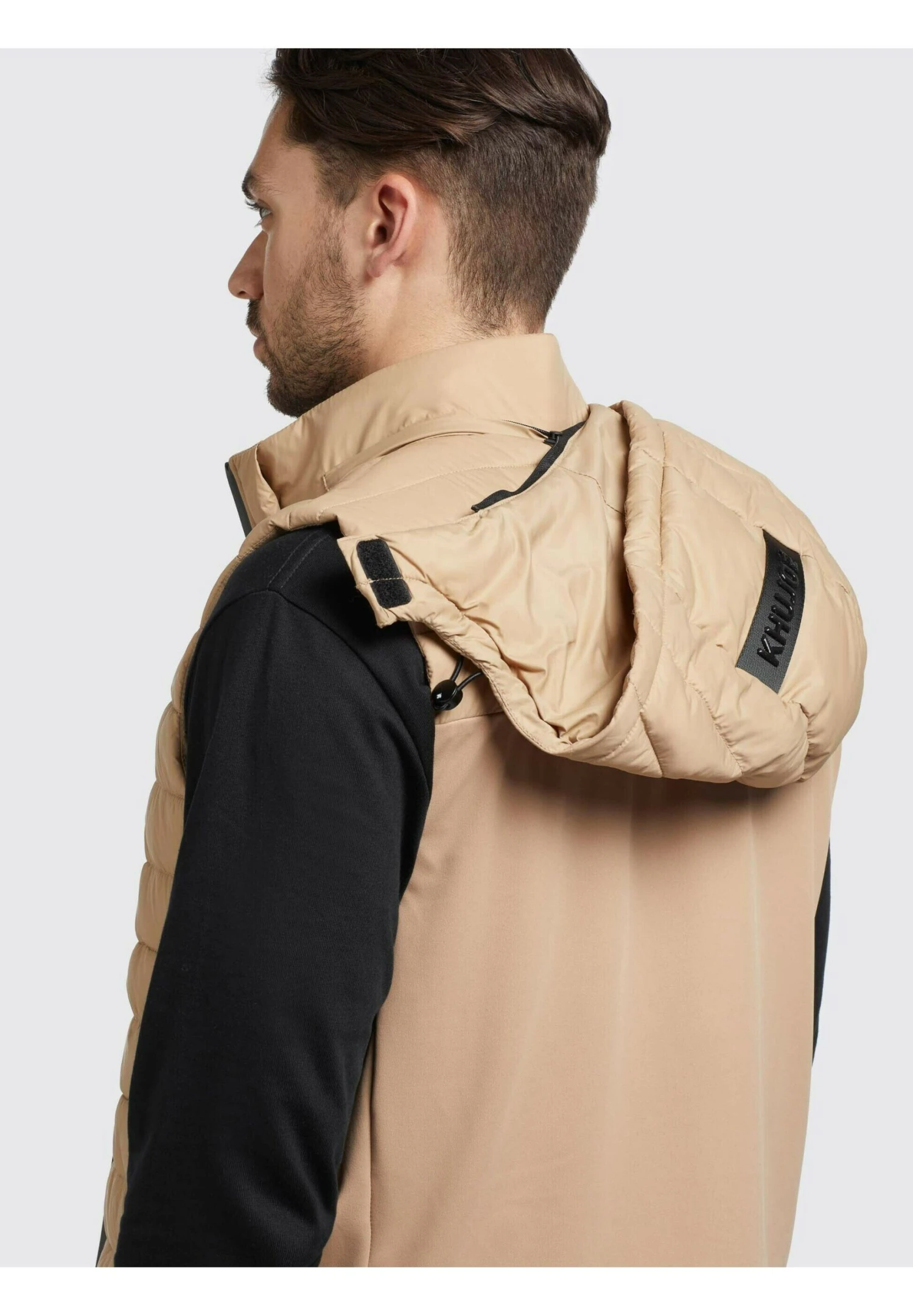 Khujo Wemo Matt - Bodywarmer - Beige 5 Khujo Wemo Matt - Bodywarmer - Beige - Afbeelding 5