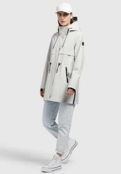 Khujo Zoni - Parka - Hellgrau -Khujo Winkel 7f36b5c3b0384a94a66de1a8aa9c482d