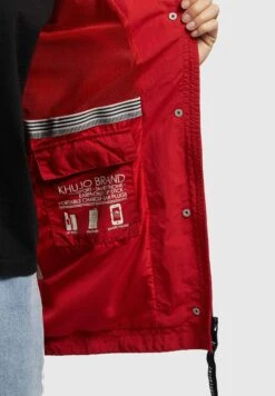 Khujo Caima2 - Parka - Rot -Khujo Winkel 81f2c3c5069540eeb2a2912c949c6a73