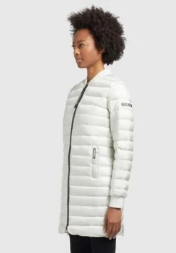 Khujo Greta Shiny - Jas - Cremeweiß -Khujo Winkel 8a0fbfd740a24f0c95cd06f7b903eaeb