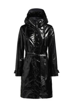 Khujo Alecia - Trenchcoat - Schwarz -Khujo Winkel 8bc564cd4fae4ef0a9bfe987156cd676