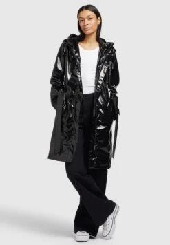 Khujo Alecia - Trenchcoat - Schwarz -Khujo Winkel 8e6a736ac00b45b890b69e5c33a64f09