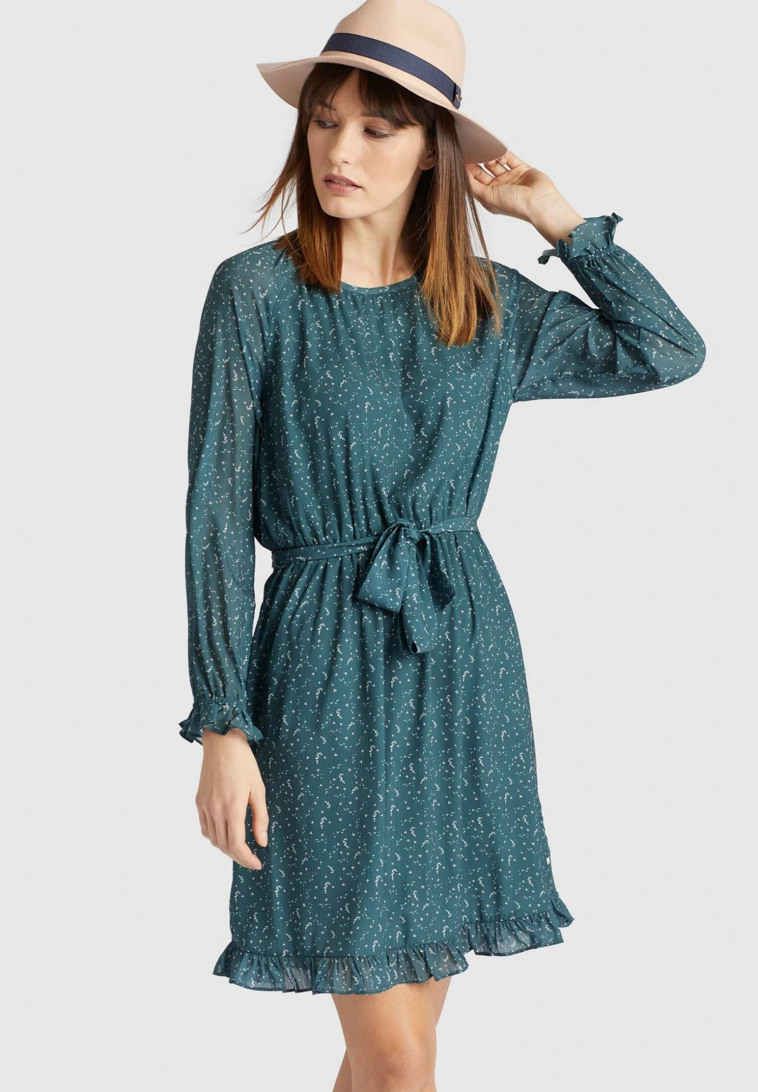 Khujo Medusa - Jurk - Grün 1 Khujo Medusa - Jurk - Grün