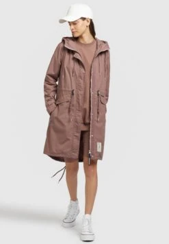 Khujo Nanda3 - Parka - Mauve -Khujo Winkel 958cdfc4df6a4ea390f1dca252ecb2ab
