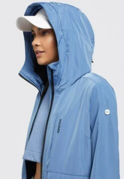 Khujo Mantel Ging - Halflange Jas - Blau -Khujo Winkel 99147b910b11471a8eea308ff2a84e6b