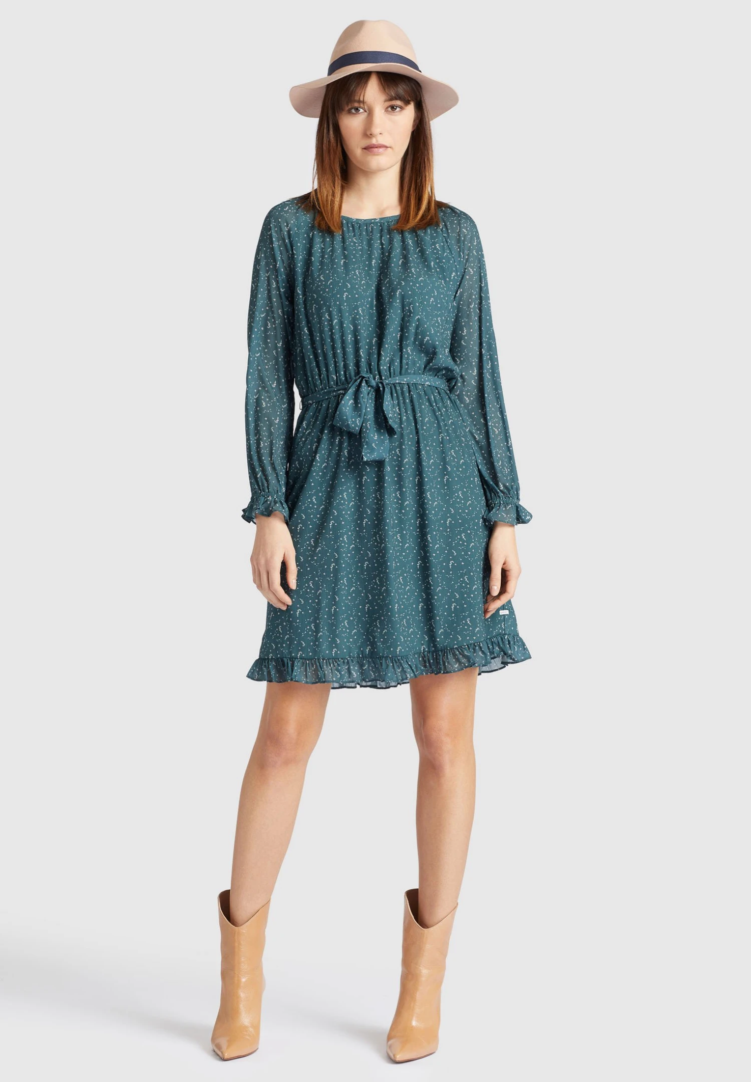 Khujo Medusa - Jurk - Grün 2 Khujo Medusa - Jurk - Grün - Afbeelding 2