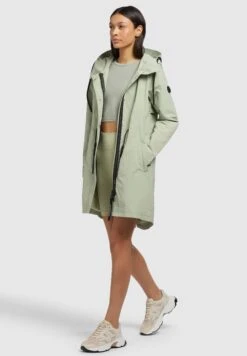 Khujo Adda - Halflange Jas - Blassgrün -Khujo Winkel a3ca60f509bd45b1bfb86a38aea3342d