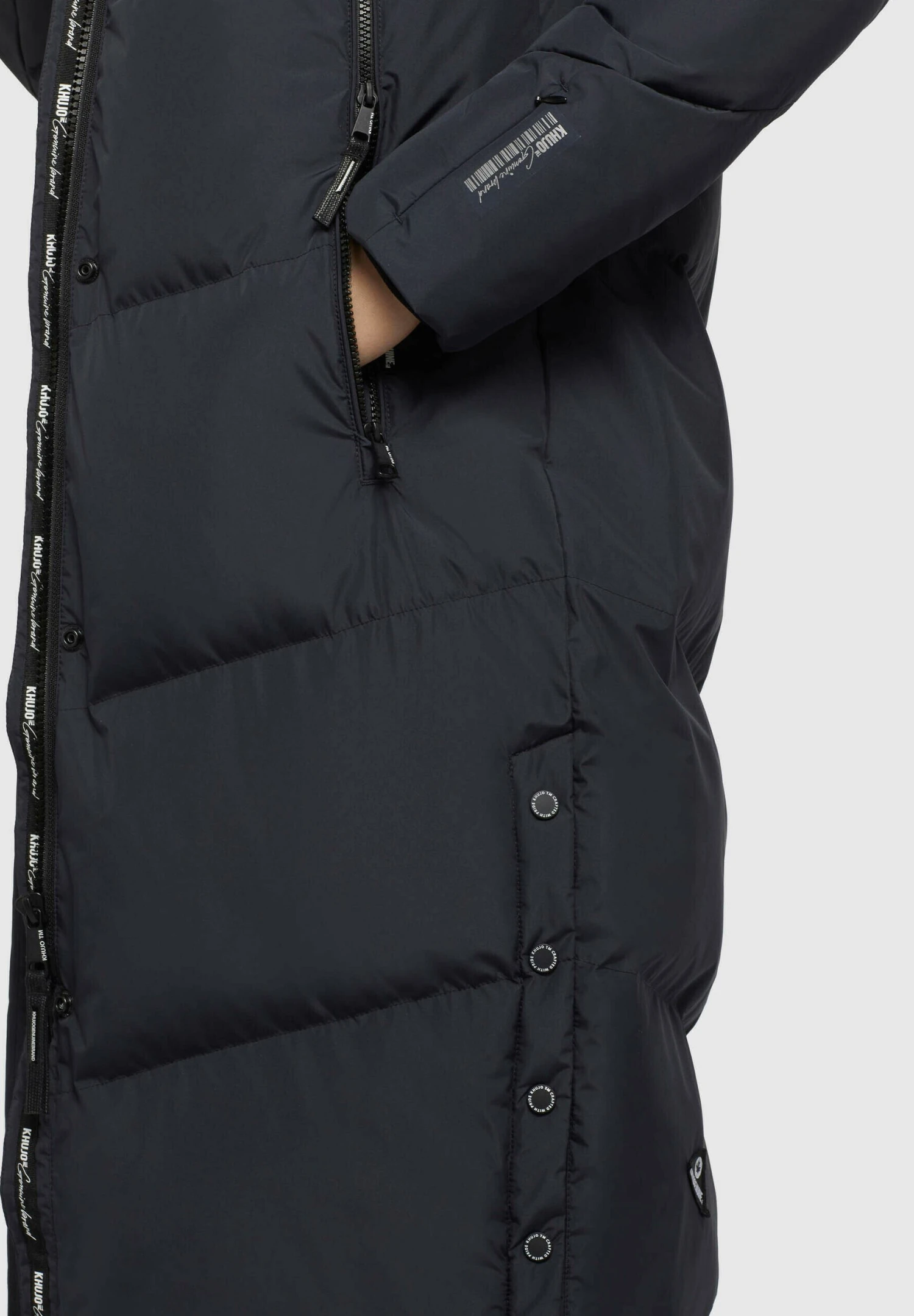 Khujo Sonje 4 - Winterjas - Graublau 5 Khujo Sonje 4 - Winterjas - Graublau - Afbeelding 5