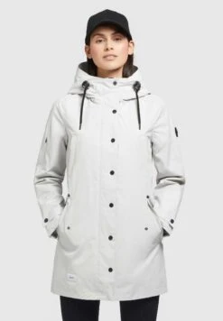 Khujo Jelle - Parka - Hellgrau