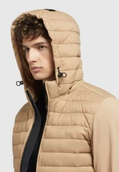 Khujo Bolt Matt - Jas - Beige -Khujo Winkel a9351a32a09c479eaf91415880dfe767