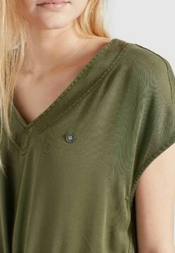 Khujo Anneli - Spijkerjurk - Khaki Gewaschen -Khujo Winkel ae7e362020ef4452879d903a5aeb29e5