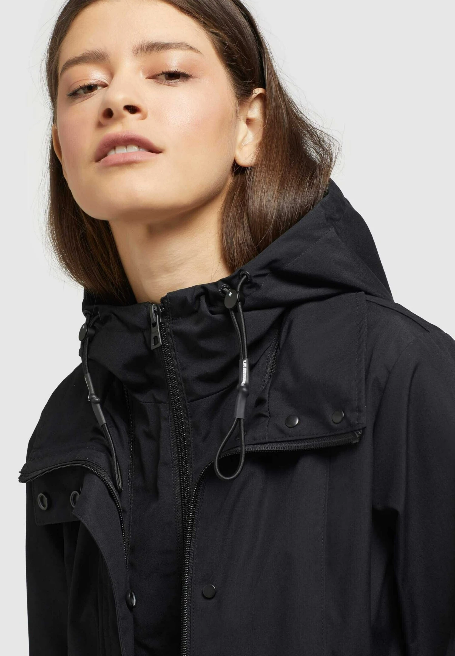 Khujo Felina - Regenjas - Schwarz 8 Khujo Felina - Regenjas - Schwarz - Afbeelding 8