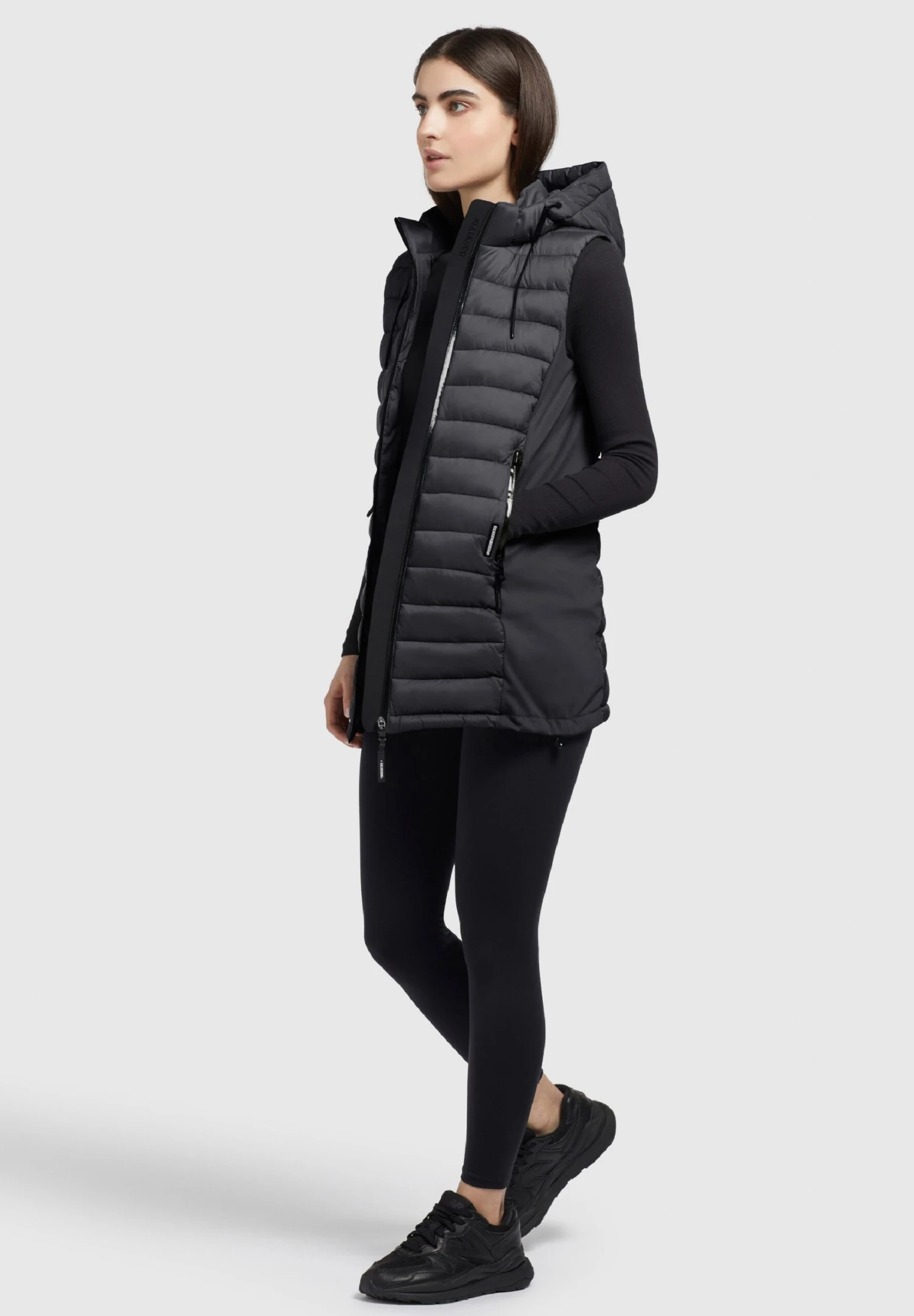 Khujo Weste Becca Matt - Bodywarmer - Schwarz 2 Khujo Weste Becca Matt - Bodywarmer - Schwarz - Afbeelding 2